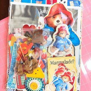 Paddington Bear and True crime Journal/ Create kits
